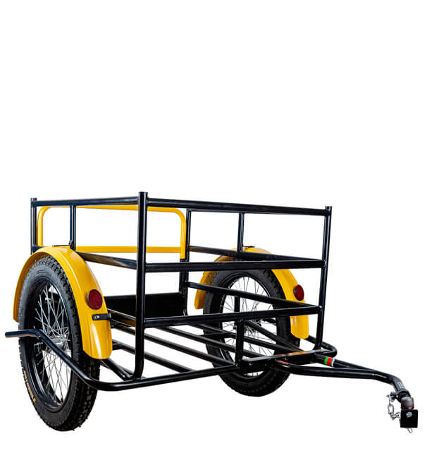 Manufacturas Trejo - Productos Trejo Cargobike - Remolque para Moto Amarillo