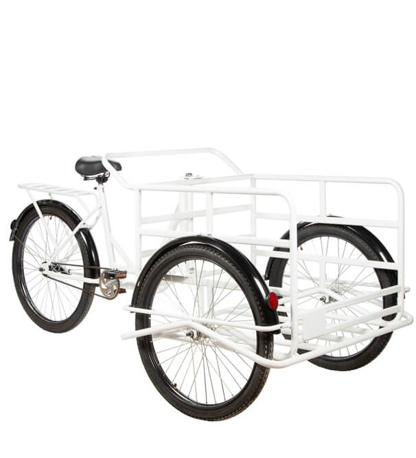 Manufacturas Trejo - Productos Trejo Cargobike - Triciclo de carga Blanco