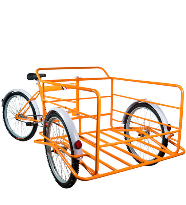 Manufacturas Trejo - Productos Trejo Cargobike - Triciclo de carga Extra Largo